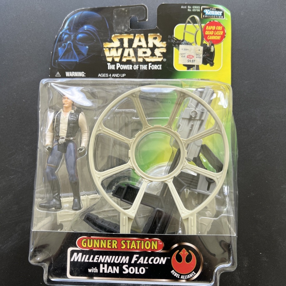 Star Wars Han Solo With Gunner Station 1997 Kenner